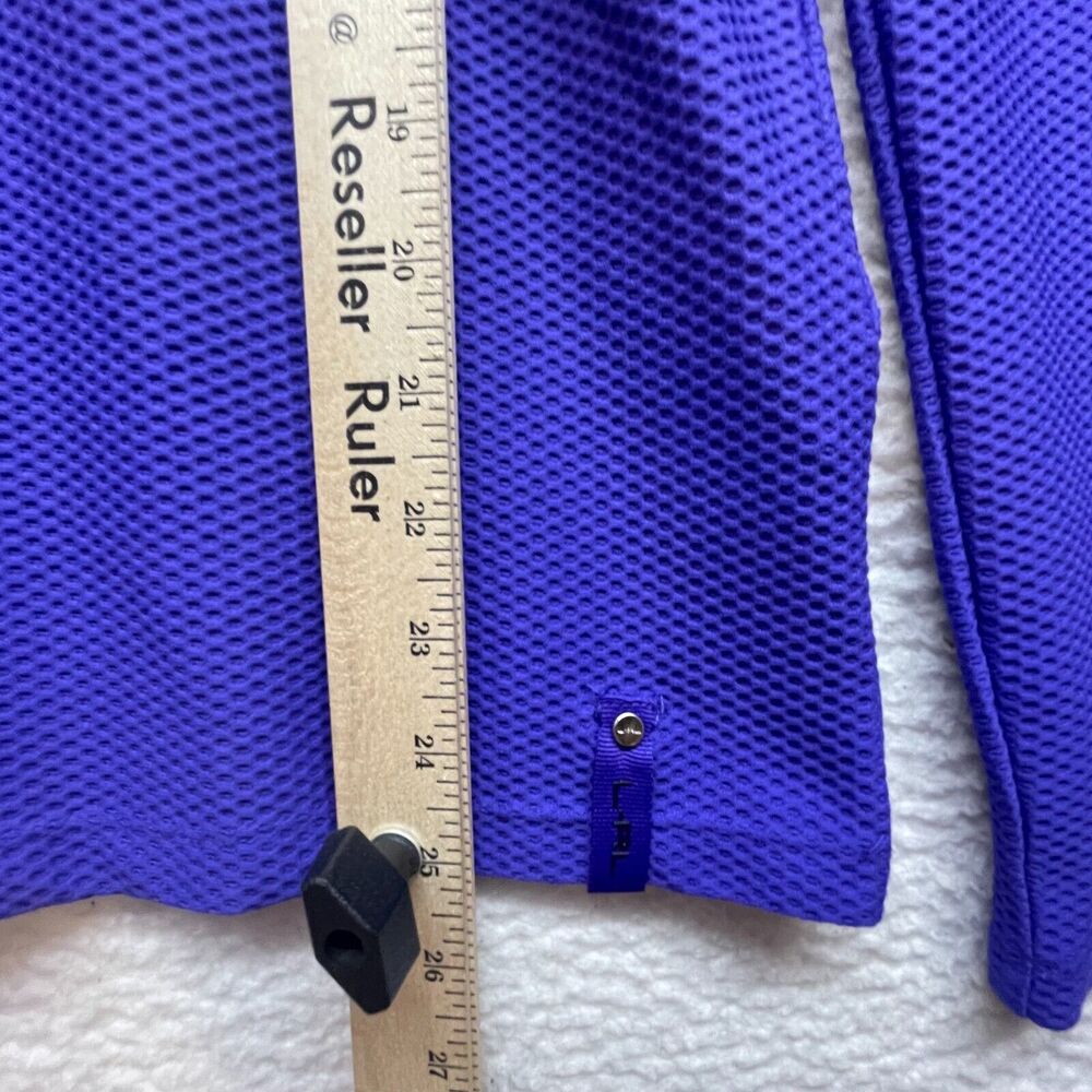 Lauren Ralph Lauren Shirt Womens Small Purple 1/4 Pullover Active Athletic Gym - Picture 11 of 12